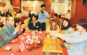 外國人在京體驗茶文化