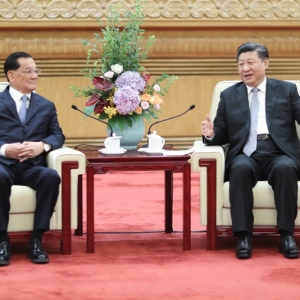 習近平會見連戰一行