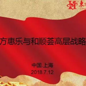 預見未來方智慧——東方惠樂和順薈高層戰略研討會在滬召開