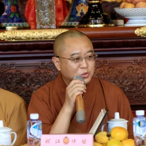 上海市松江區佛協隆重舉行四屆八次理事會暨度中秋迎國慶茶話會