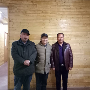 劉松林會長赴采風創作基地朱嘉生態桂花園牽線搭橋