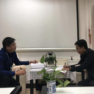 北京國奧心理醫院董事長趙豐于桐和唯世心理戰略合作協議 　　