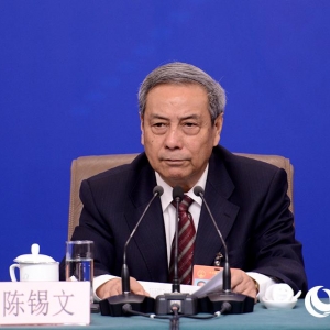全國人大農業與農村委員會主任委員陳錫文