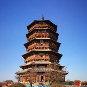 探訪“世界最高木塔”應縣木塔無釘無鉚屹立千年