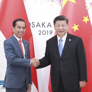 習近平會見印度尼西亞總統佐科