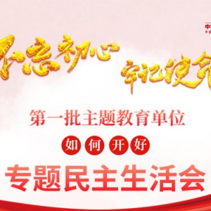 “不忘初心、牢記使命”主題教育怎么學、怎么做系列 如何開好主題教育專題民主生活會？這些資料值得收藏