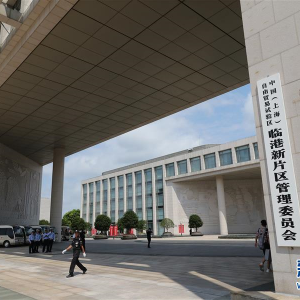 中國（上海）自由貿易試驗區臨港新片區正式揭牌
