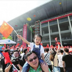 《我和我的祖國》上海嘉定快閃活動