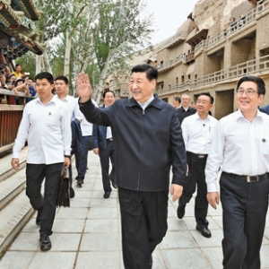 習近平：堅定信心開拓創新真抓實干 團結一心開創富民興隴新局面