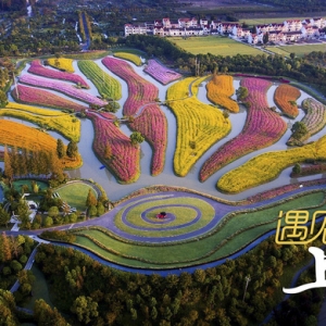 1972年6月18日，在金山衛海灘，數十萬民工參與了圍海造田……