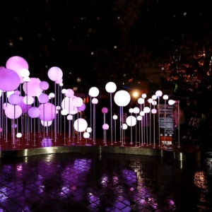奇幻光影點亮上海夜空，思南公館營造“摩登未來”新景