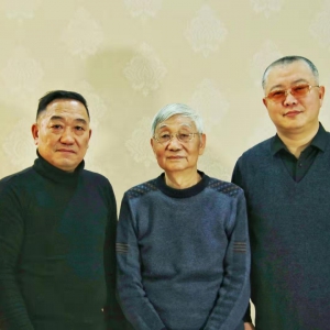 劉松林會長聽取周文軍顧冬平工作匯報并進行懇談