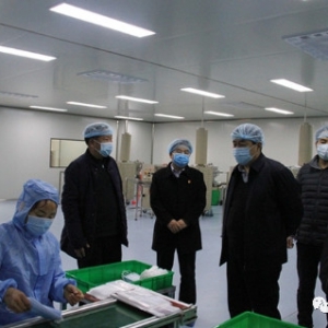 菏澤高新區：郭保存強調開足馬力生產全力保障供應！