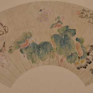 松江區博物館邀您在線賞館藏明清扇面展