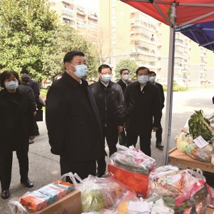 習(xí)近平在湖北省考察新冠肺炎疫情防控工作