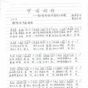 中國娃娃——獻給年輕抗擊戰(zhàn)疫戰(zhàn)士的歌