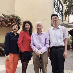 宋琪江琴徐翠華胡勝華探望劉松林會(huì)長(zhǎng)