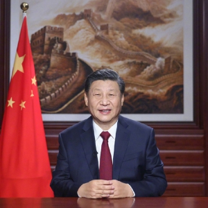 國家主席習近平發表二〇二一年新年賀詞