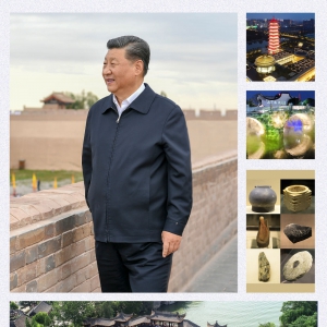 習(xí)近平的小康故事丨“讓文物說(shuō)話、把歷史智慧告訴人們”