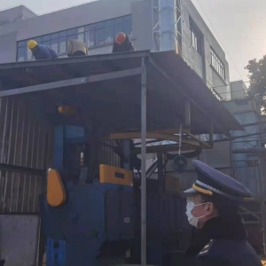 最后一拆，來年再戰！——松江區經開區城管中隊順利完成2021年拆違工作