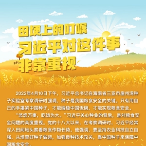 學習進行時丨田埂上的叮囑，習近平對這件事非常重視