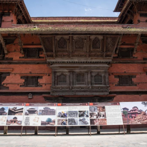 中國援助加德滿都杜巴廣場九層神廟建筑群修復項目文物本體維修圓滿完成