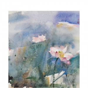 【展訊】“香遠益清——李光安水彩畫作品展”盛夏來臨