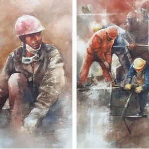 用畫筆講好浦東故事，這個美術作品展舉行