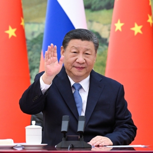 習近平同俄羅斯總統普京舉行視頻會晤