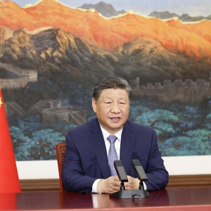 習近平向氣候和公正轉型領導人峰會發表致辭